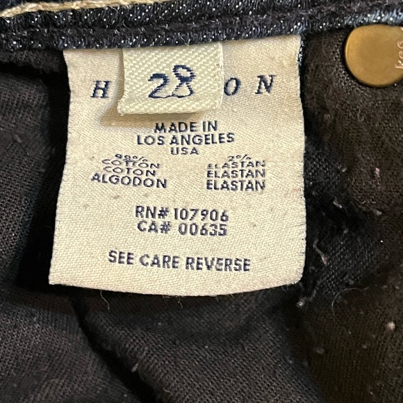 Hudson Vintage Low Rise Jeans, Dark Indigo |28 - Picture 15 of 16